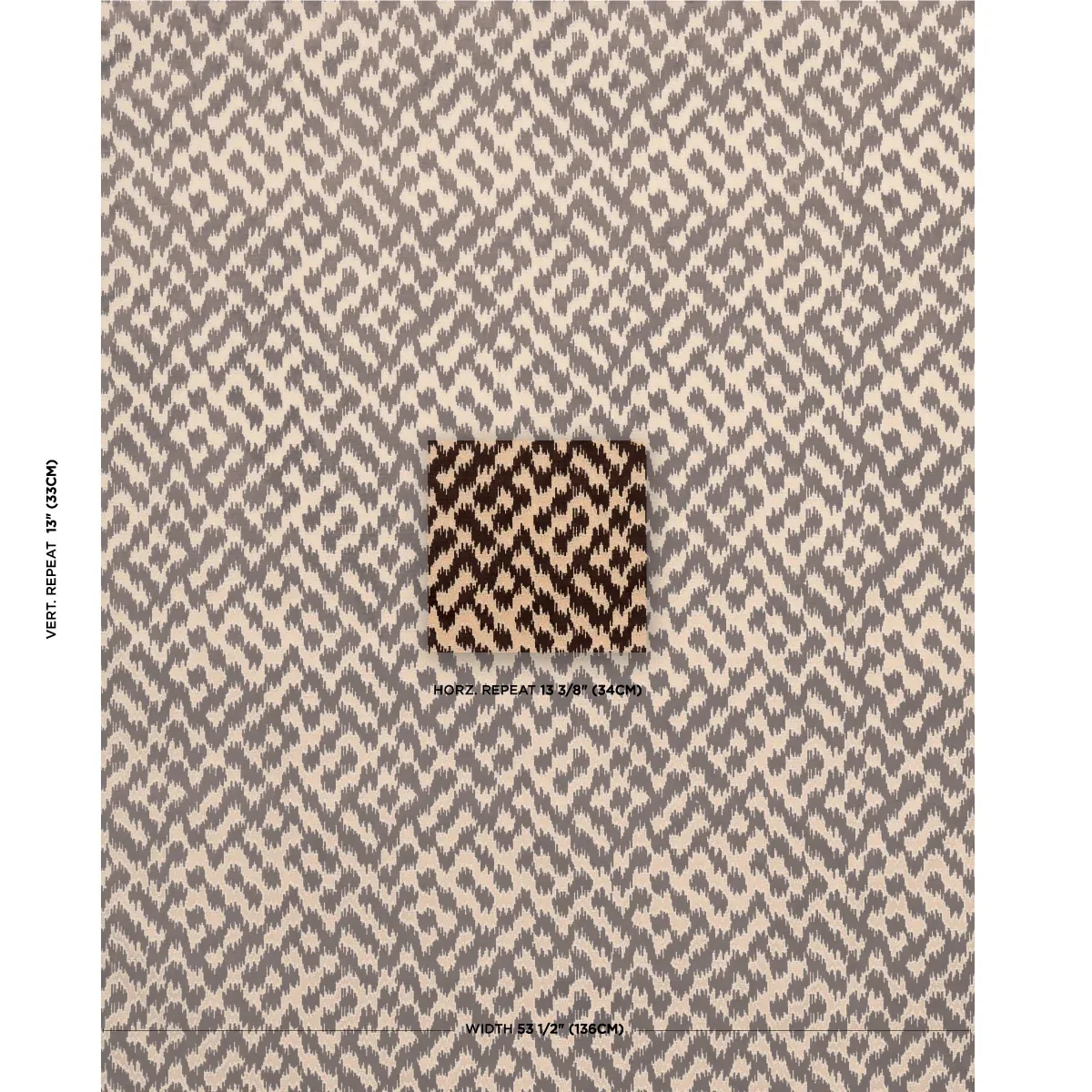 SERENISSIMO VELVET fabric TOFFEE color by Schumacher