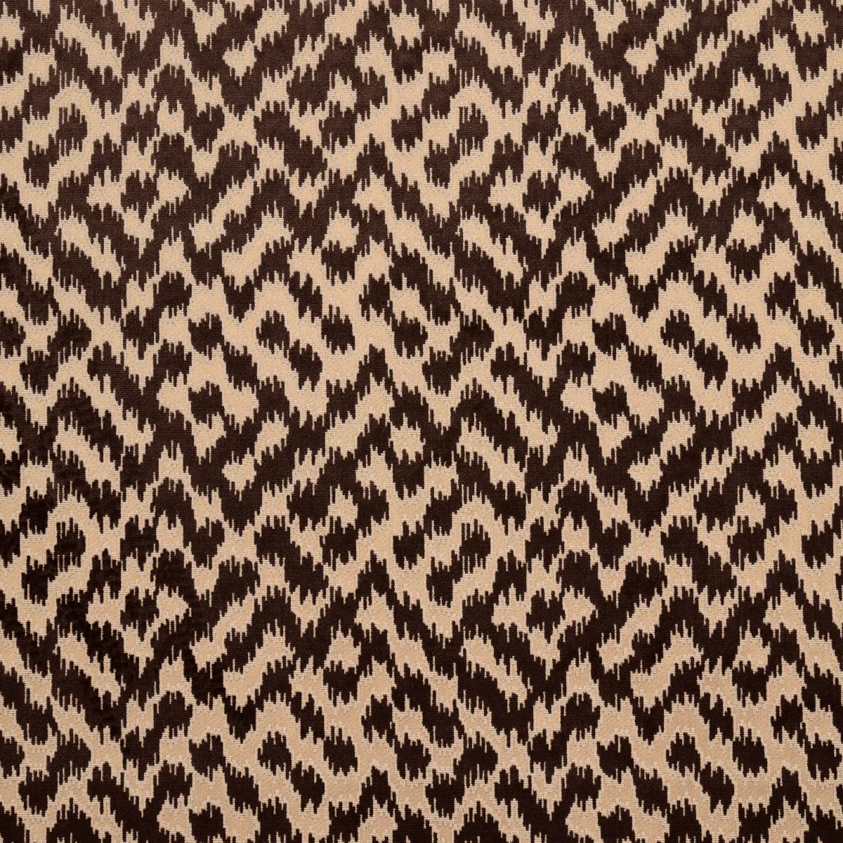 SERENISSIMO VELVET fabric TOFFEE color by Schumacher