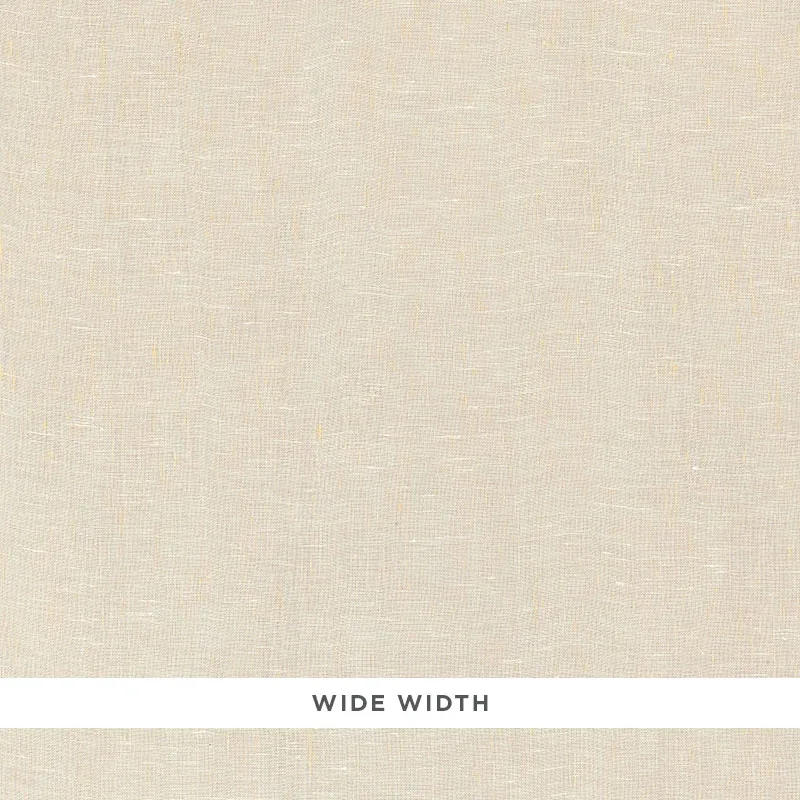 SERENITY SHEER fabric ECRU color by Schumacher