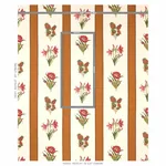 SERVILIA STRIPE Fabric – CAMEL | Schumacher | Wallpaper Twin SERVILIA STRIPE fabric CAMEL color by Schumacher
