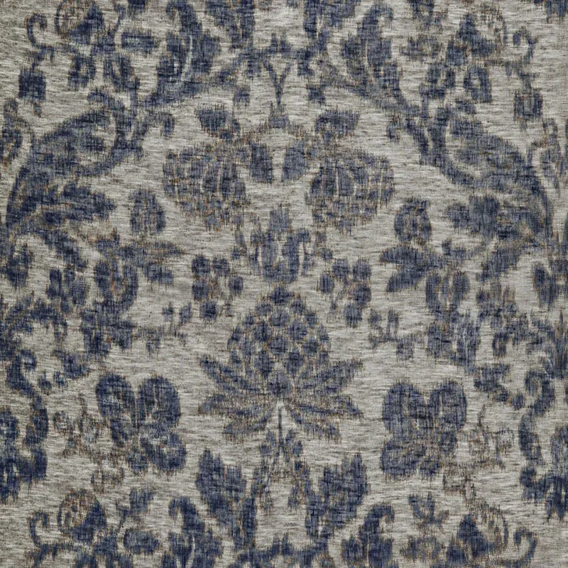 SHALIMAR SHEER fabric INDIGO color by Schumacher