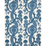 SHALKAR fabric INDIGO color by Schumacher