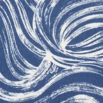 SHIO fabric BLUE color by Schumacher