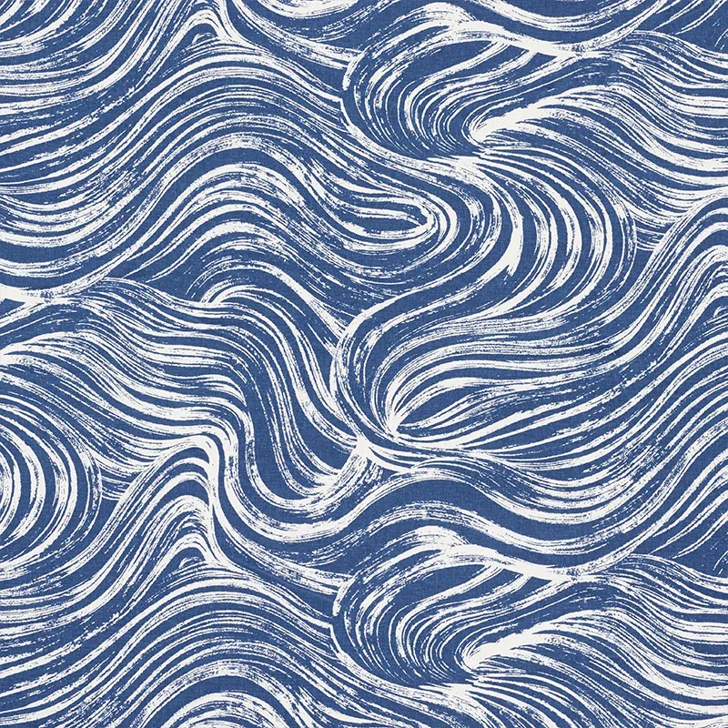 SHIO fabric BLUE color by Schumacher