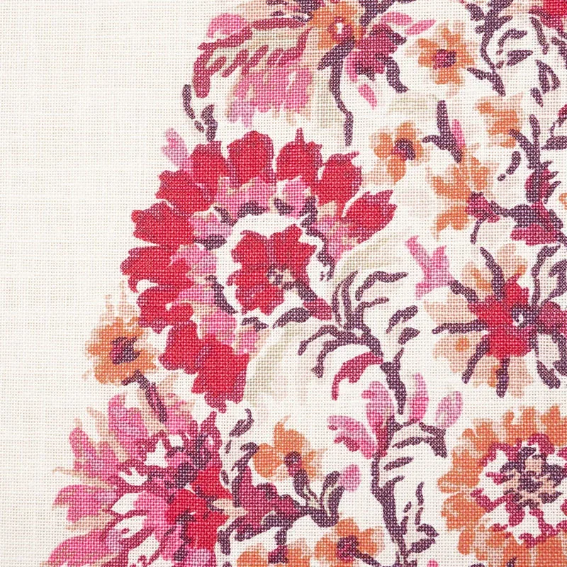 SHIRALA PAISLEY Fabric – MAGENTA | Schumacher | Wallpaper Tw SHIRALA PAISLEY fabric MAGENTA color by Schumacher