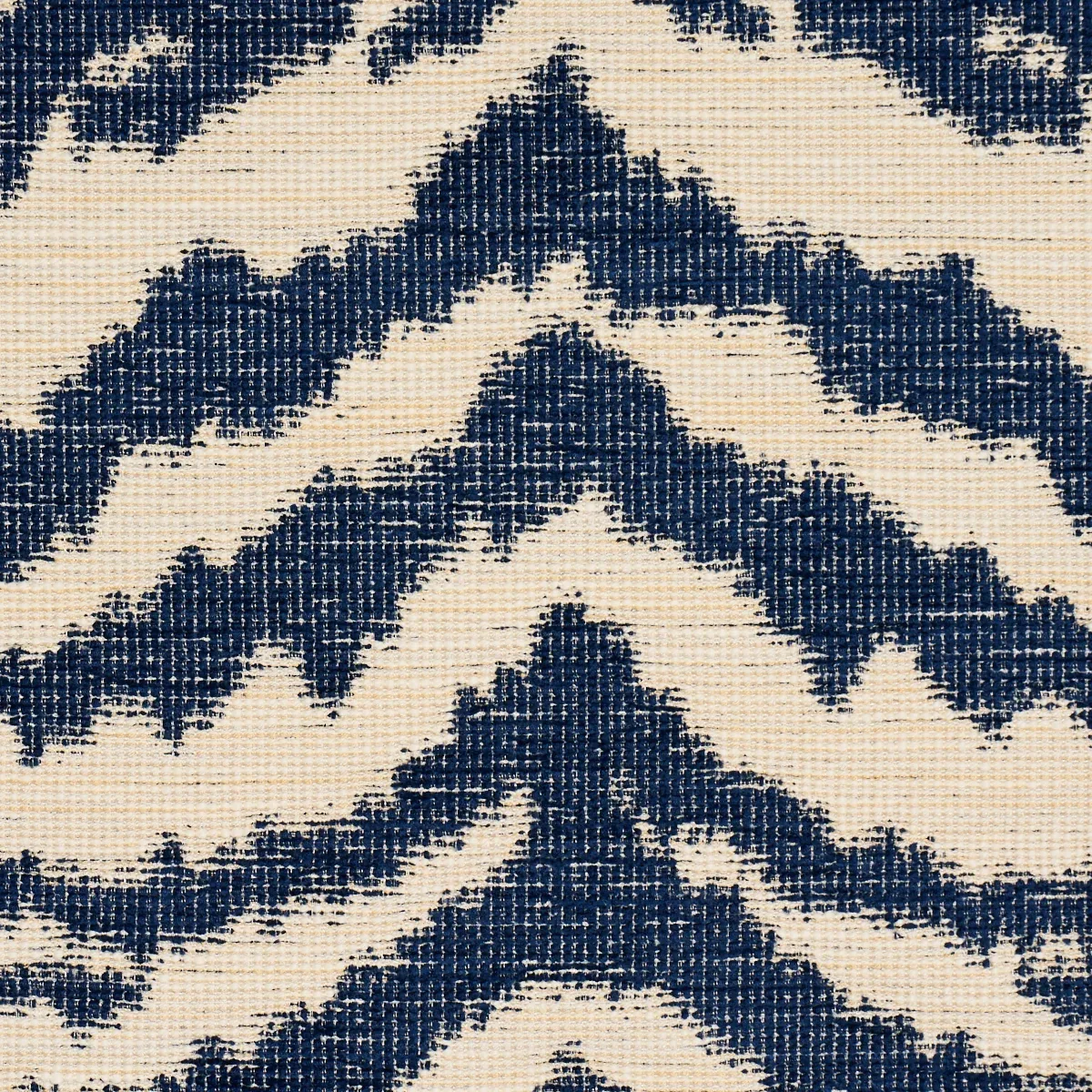 SHIVALIK HILLS TIGER Fabric – INDIGO | Schumacher | Wallpape SHIVALIK HILLS TIGER fabric INDIGO color by Schumacher