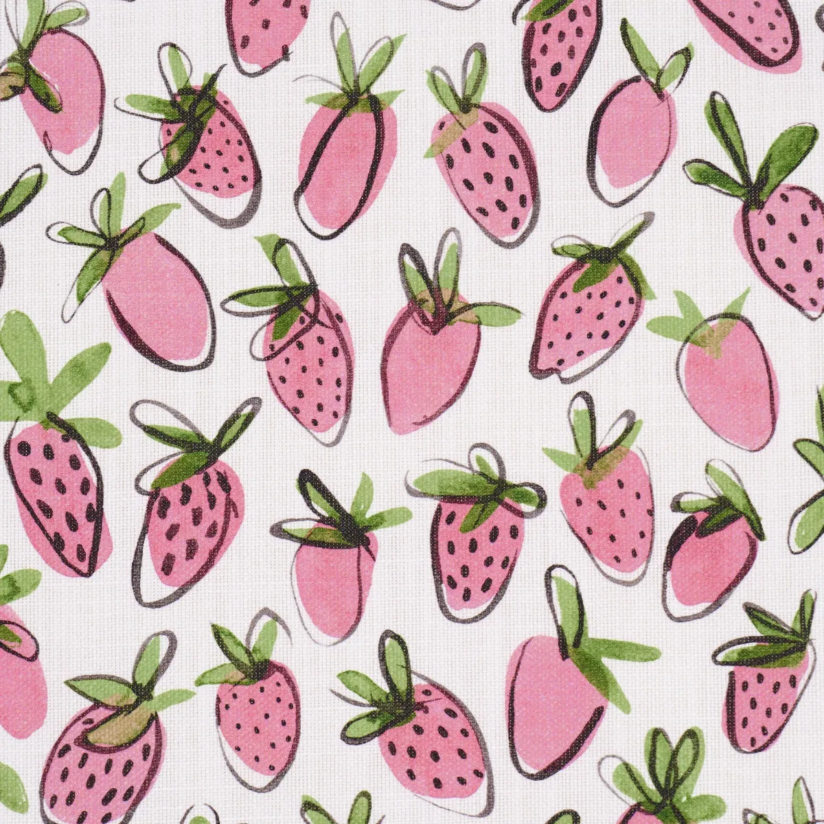 SHORTCAKE INDOOR/OUTDOOR fabric PINK color by Schumacher
