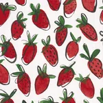 SHORTCAKE INDOOR/OUTDOOR fabric RED color by Schumacher
