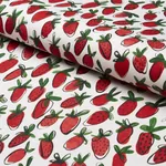 SHORTCAKE INDOOR/OUTDOOR fabric RED color by Schumacher
