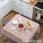 SHORTCAKE INDOOR/OUTDOOR fabric RED color by Schumacher