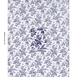 SIBYL CHINTZ fabric BLUE color by Schumacher