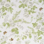 SIBYL CHINTZ Fabric – NEUTRAL | Schumacher | Wallpaper Twins SIBYL CHINTZ fabric NEUTRAL color by Schumacher