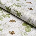 SIBYL CHINTZ Fabric – NEUTRAL | Schumacher | Wallpaper Twins SIBYL CHINTZ fabric NEUTRAL color by Schumacher