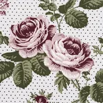 SIBYL CHINTZ Fabric – ROSE | Schumacher | Wallpaper Twins SIBYL CHINTZ fabric ROSE color by Schumacher