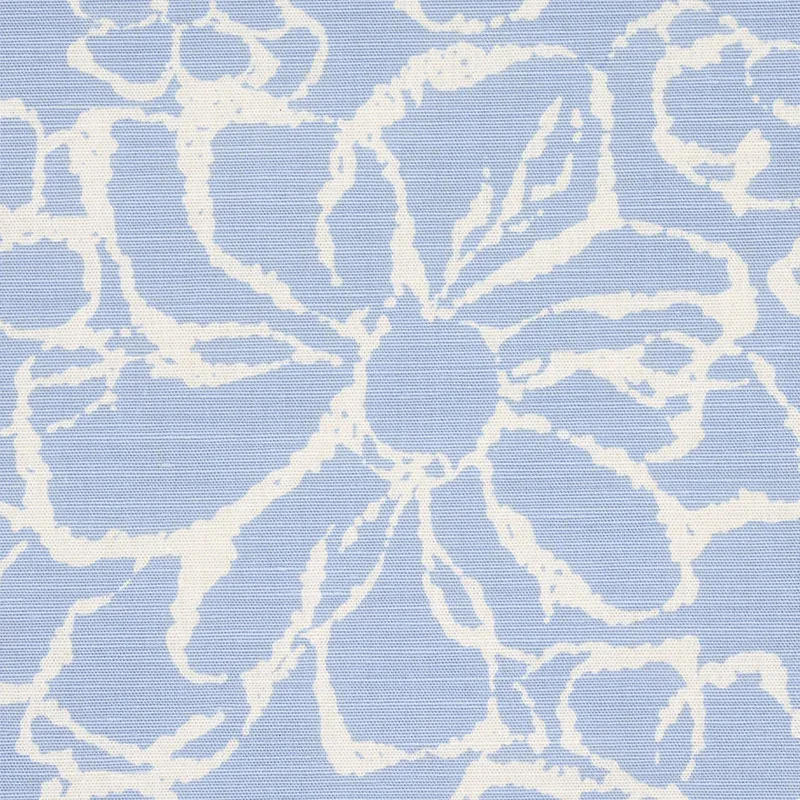 SIDONIE fabric BLUE color by Schumacher