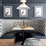 SIERRA Fabric – INDIGO | Schumacher | Wallpaper Twins SIERRA fabric INDIGO color by Schumacher