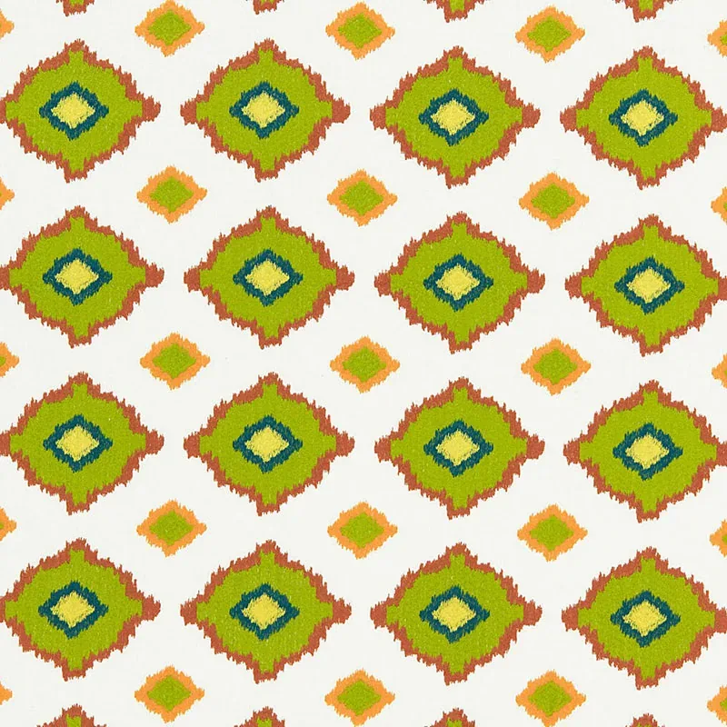 Sikar Embroidery fabric CITRUS color by Schumacher