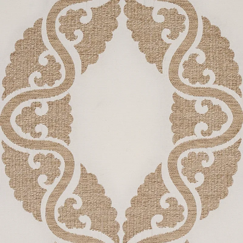 SILJAN Fabric – IVORY | Schumacher | Wallpaper Twins SILJAN fabric IVORY color by Schumacher