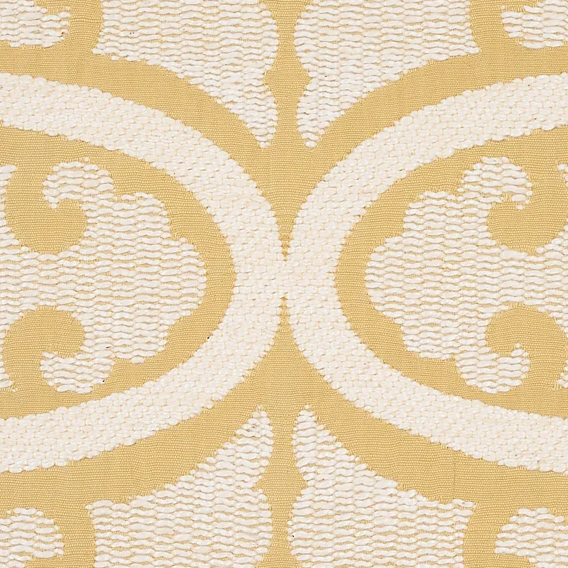 SILJAN Fabric – YELLOW | Schumacher | Wallpaper Twins SILJAN fabric YELLOW color by Schumacher