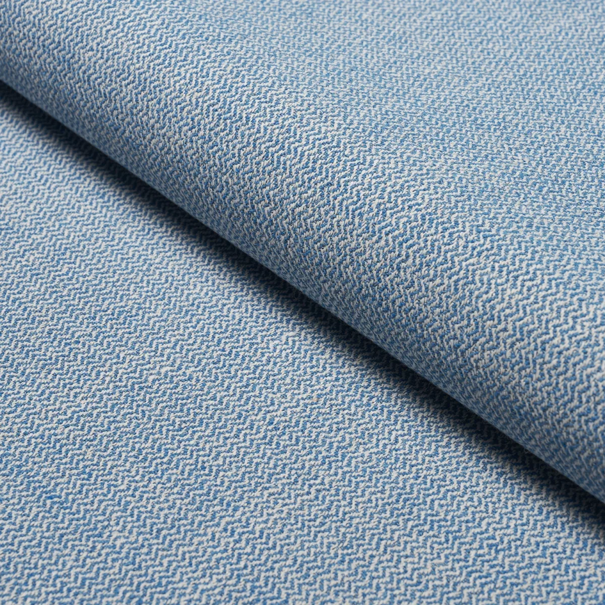 Simon Indoor/outdoor fabric BLUE color by Schumacher