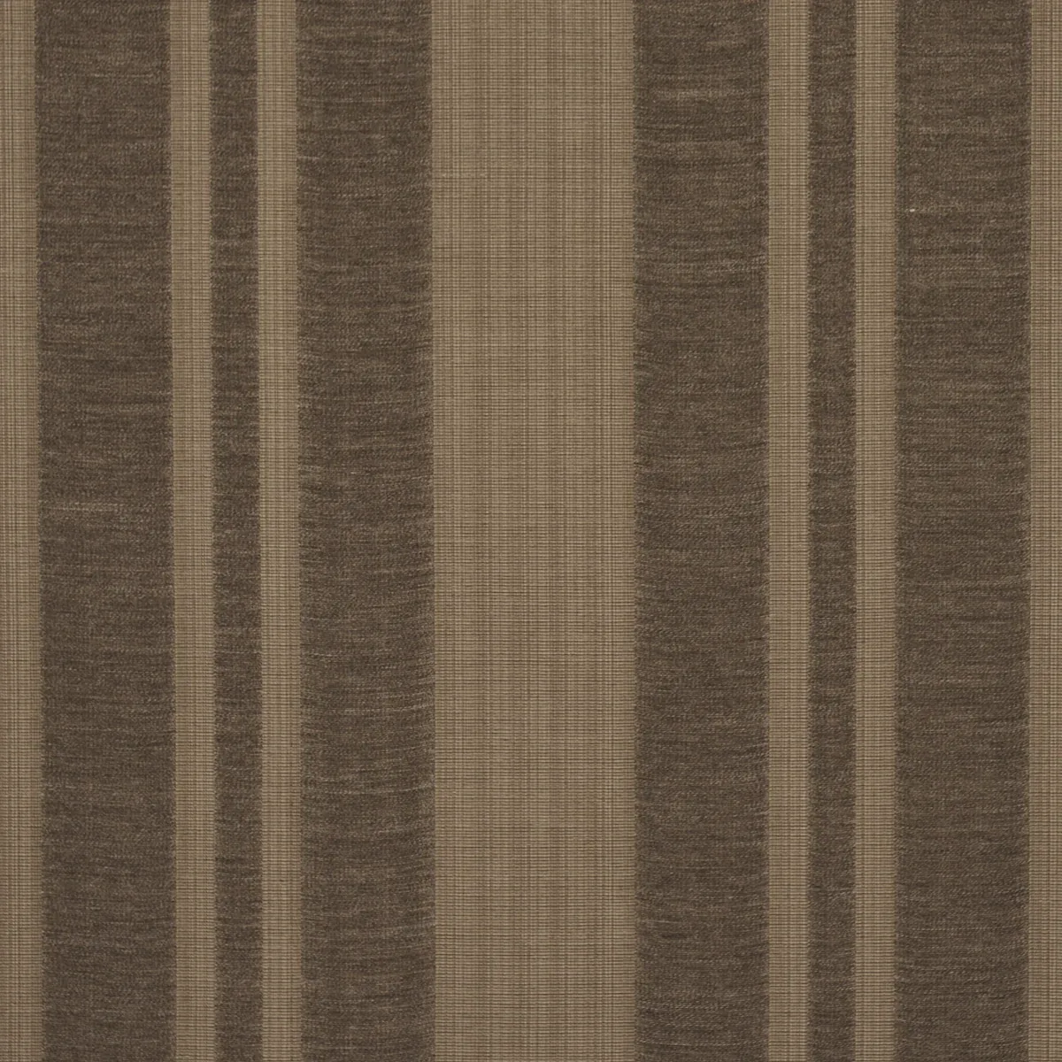 SIMON WOOL LINEN STRIPE fabric BROWN color by Schumacher