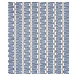 SINA STRIPE fabric BLUE color by Schumacher