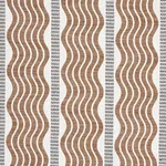 SINA STRIPE Fabric – BROWN | Schumacher | Wallpaper Twins SINA STRIPE fabric BROWN color by Schumacher