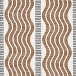 SINA STRIPE Fabric – BROWN | Schumacher | Wallpaper Twins SINA STRIPE fabric BROWN color by Schumacher