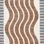 SINA STRIPE Fabric – BROWN | Schumacher | Wallpaper Twins SINA STRIPE fabric BROWN color by Schumacher