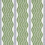 SINA STRIPE Fabric – GREEN | Schumacher | Wallpaper Twins SINA STRIPE fabric GREEN color by Schumacher