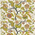 SINHALA LINEN PRINT fabric BITTERSWEET color by Schumacher