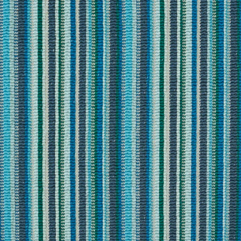 SINOIR STRIPE fabric BLUE color by Schumacher