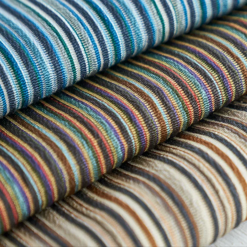 SINOIR STRIPE Fabric – NEUTRAL | Schumacher | Wallpaper Twin SINOIR STRIPE fabric NEUTRAL color by Schumacher