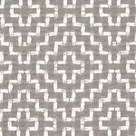 SOHO WEAVE Fabric – GREY | Schumacher | Wallpaper Twins SOHO WEAVE fabric GREY color by Schumacher