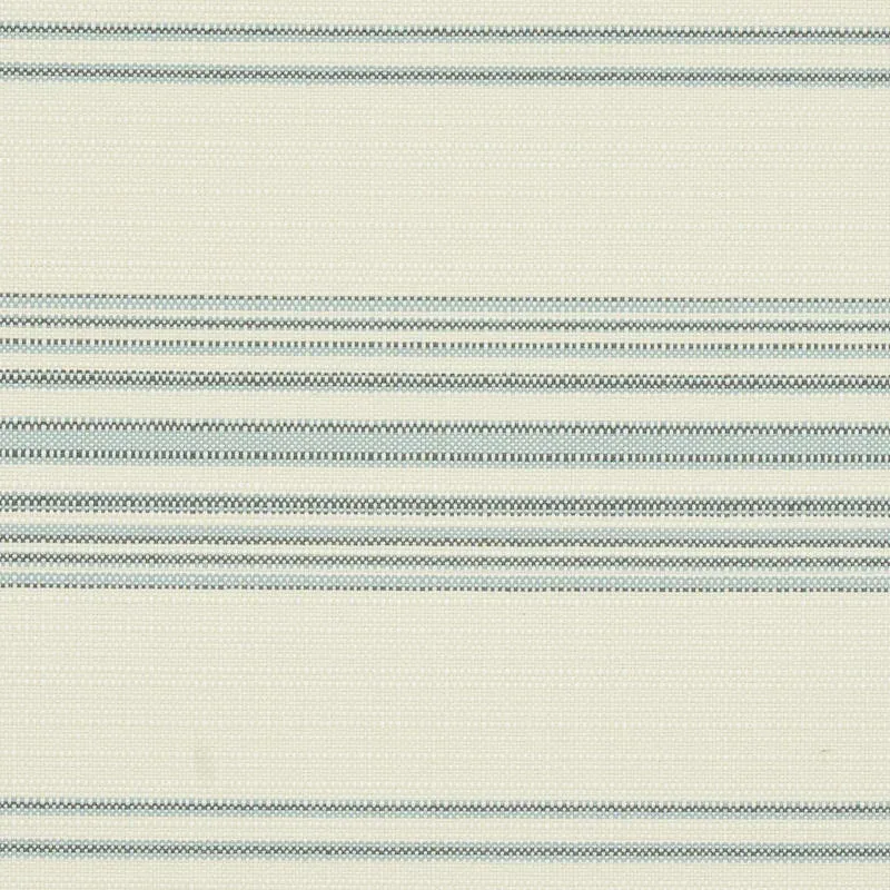 SOLANA STRIPE INDOOR/OUTDOOR fabric SKY color by Schumacher