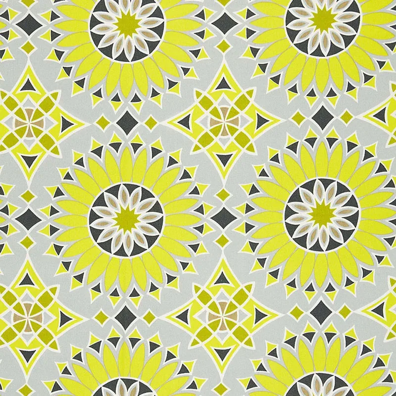 SOLEIL L.A. PRINT fabric DRIFTWOOD color by Schumacher