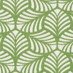 SONIA II INDOOR/OUTDOOR Fabric – GREEN | Schumacher | Wallpa SONIA II INDOOR/OUTDOOR fabric GREEN color by Schumacher