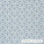 SONIA II INDOOR/OUTDOOR fabric SKY color by Schumacher