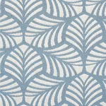SONIA II INDOOR/OUTDOOR fabric SKY color by Schumacher