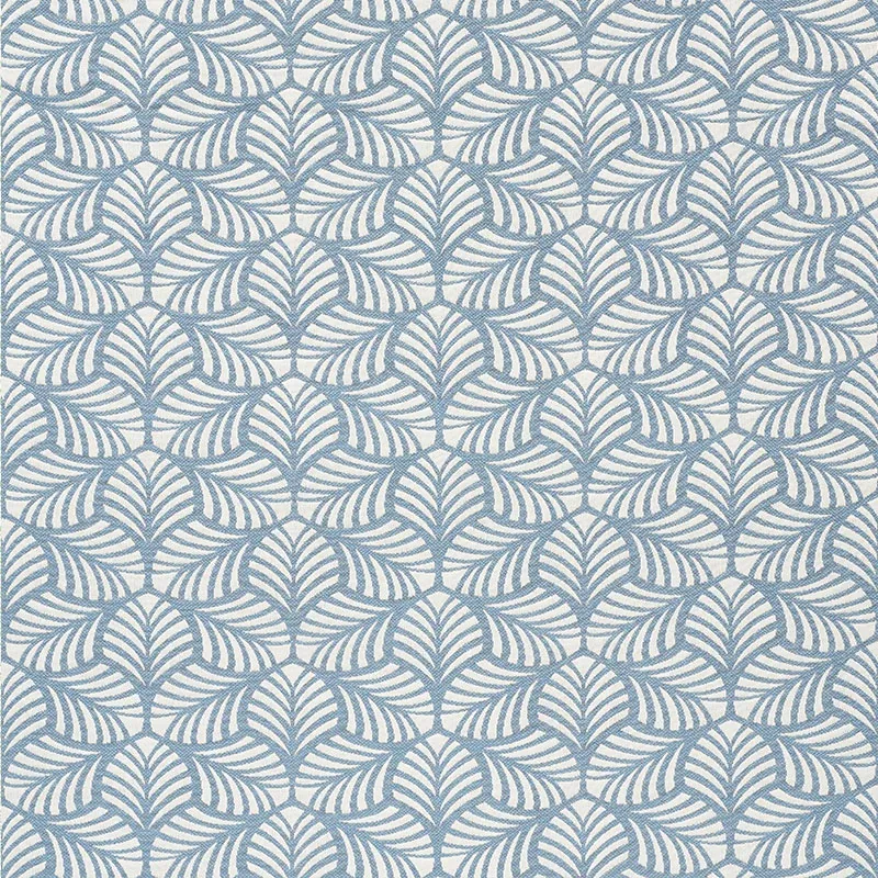SONIA II INDOOR/OUTDOOR fabric SKY color by Schumacher