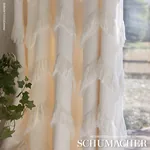 SONORA Fabric – IVORY | Schumacher | Wallpaper Twins SONORA fabric IVORY color by Schumacher