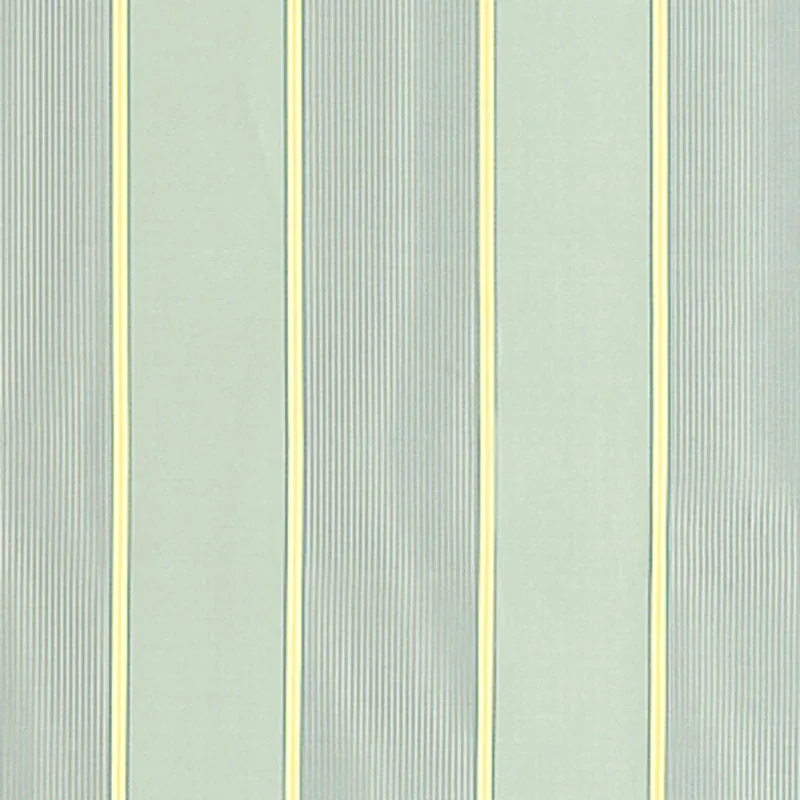 SOPHIA SILK STRIPE fabric AQUA color by Schumacher