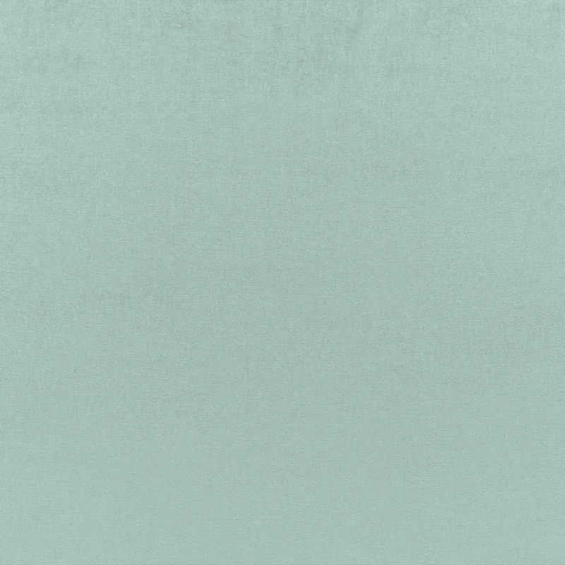 SOPHIA VELVET fabric AQUA color by Schumacher