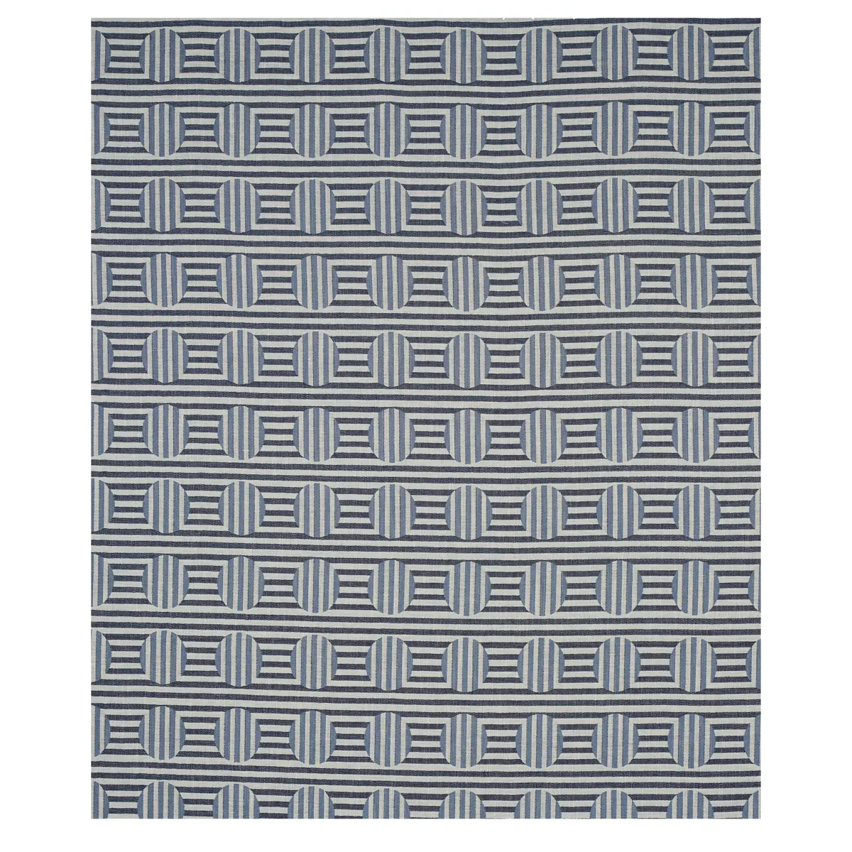 SOTO Fabric – DENIM | Schumacher | Wallpaper Twins SOTO fabric DENIM color by Schumacher