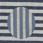 SOTO Fabric – DENIM | Schumacher | Wallpaper Twins SOTO fabric DENIM color by Schumacher