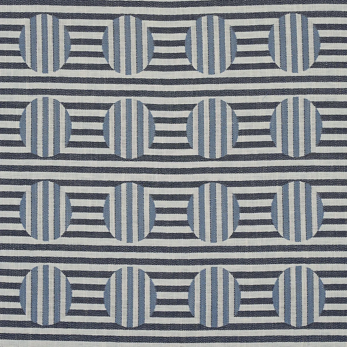 SOTO fabric DENIM color by Schumacher