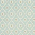 SOUNDESS fabric AQUA color by Schumacher