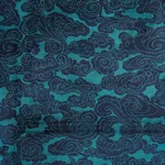SOZAN VELVET Fabric – PEACOCK | Schumacher | Wallpaper Twins SOZAN VELVET fabric PEACOCK color by Schumacher