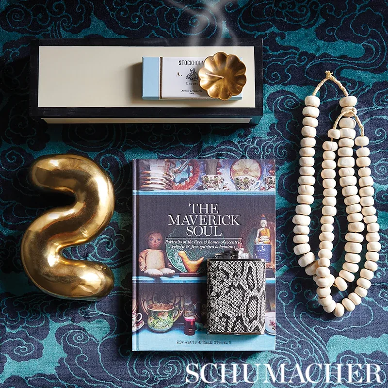 SOZAN VELVET Fabric – PEACOCK | Schumacher | Wallpaper Twins SOZAN VELVET fabric PEACOCK color by Schumacher