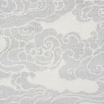 SOZAN VELVET Fabric – PLATINUM | Schumacher | Wallpaper Twin SOZAN VELVET fabric PLATINUM color by Schumacher